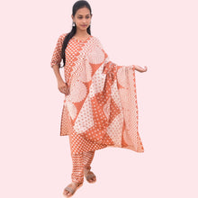 Womens Stylish Cotton Salwar Pant Dupatta Set