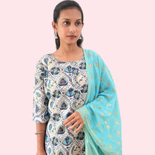 Cotton Capsule Set With Dupatta