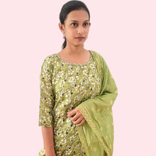 Cotton Capsule Set With Dupatta