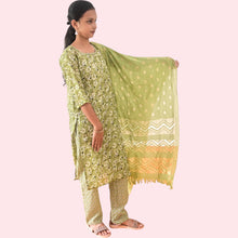 Cotton Capsule Set With Dupatta