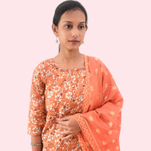 Cotton Capsule Set With Dupatta