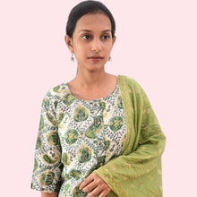 Cotton Capsule Set With Dupatta