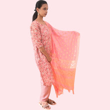 Cotton Capsule Set With Dupatta