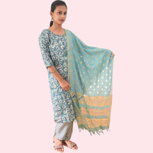 Cotton Capsule Set With Dupatta