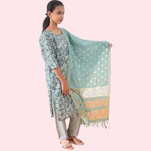 Cotton Capsule Set With Dupatta