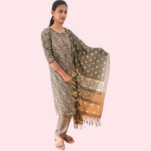 Cotton Capsule Set With Dupatta